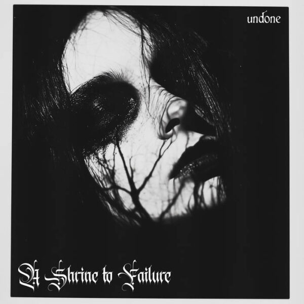 A SHRINE TO FAILIRE – UNDONE blue white marbled LP