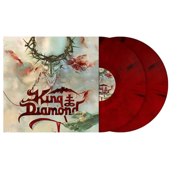 KING DIAMOND – HOUSE OF GOD blood red marbled vinyl LP2