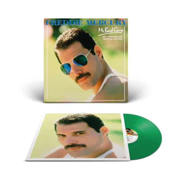 MERCURY FREDDIE – MR. BAD GUY transparent green vinyl LP