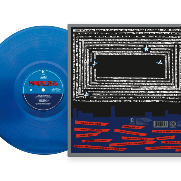 PARTIBREJKERS – PARTIBREJKERS LP (LP, Album, Deluxe Edition, Reissue, Remastered, Blue Vinyl)