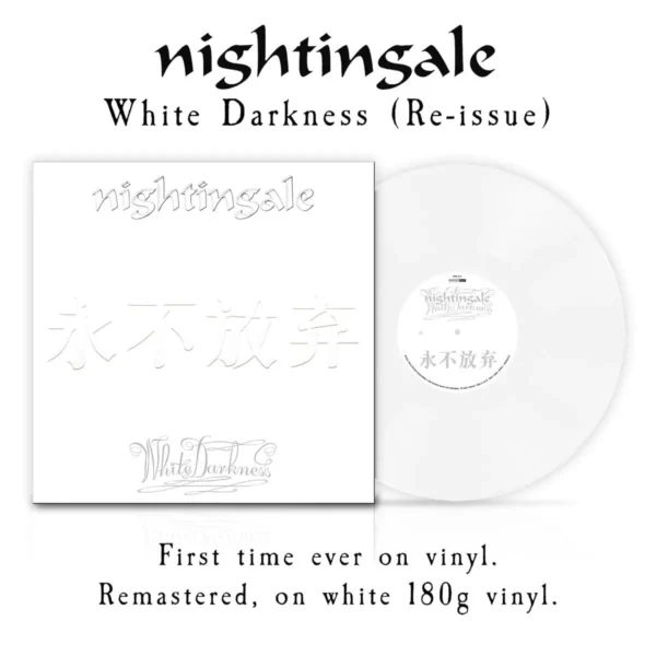NIGHTINGALE – WHITE DARKNESS white vinyl LP