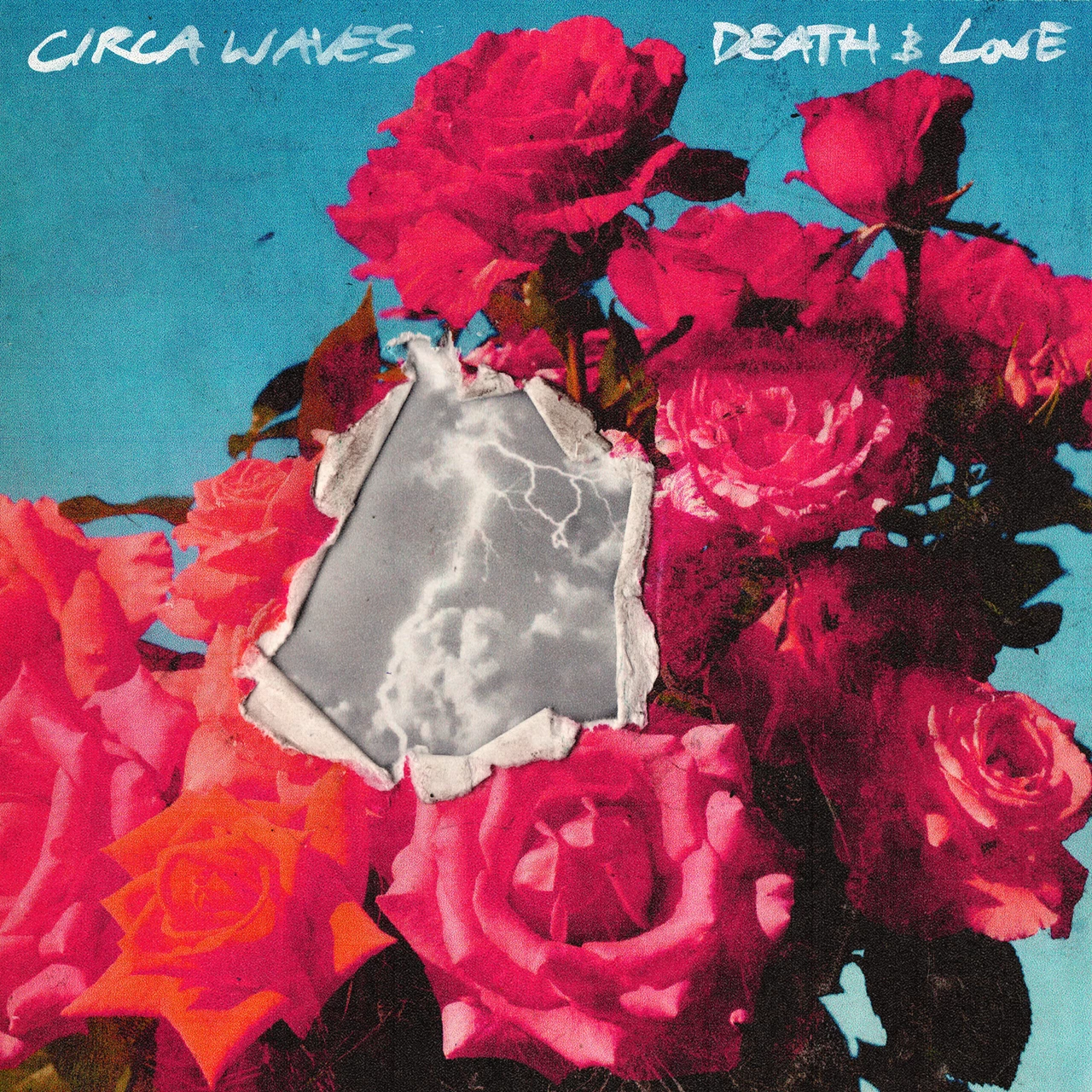 CIRCA WAVES - DEATH & LOVE pink & blue vinyl LP