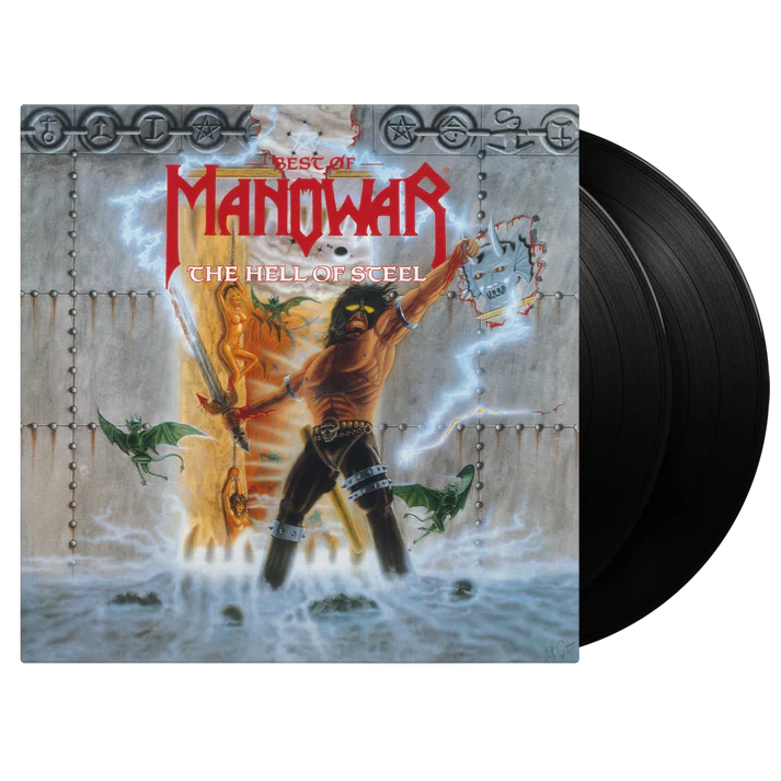 MANOWAR - HELL OF STEEL BEST OF LP2