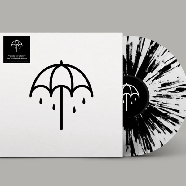 BRING ME THE HORIZON – THAT’S THE SPIRIT 10th clear & black splattered LP
