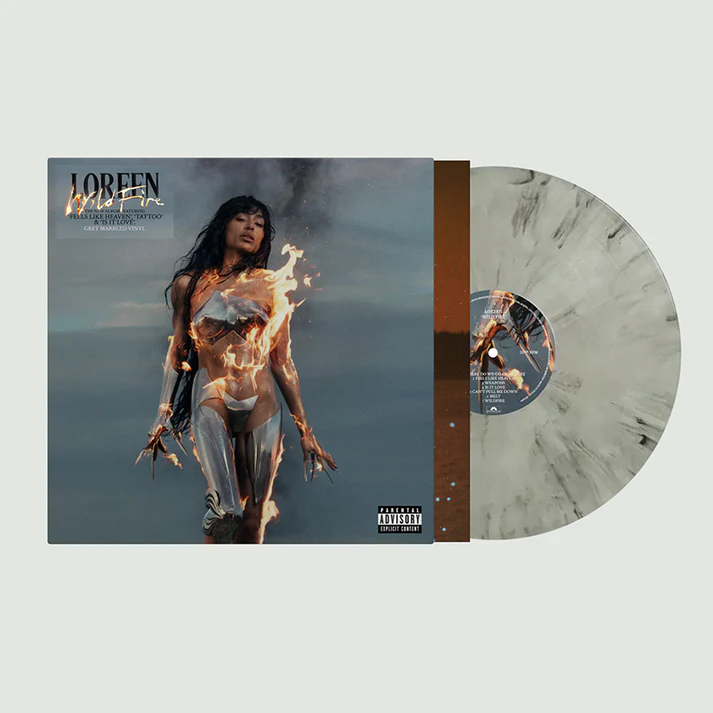 LOREEN - WILDFIRE grey vinyl LP