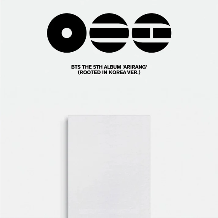 BTS - ARIRANG 5TH ALBUM rooted in korea version CD