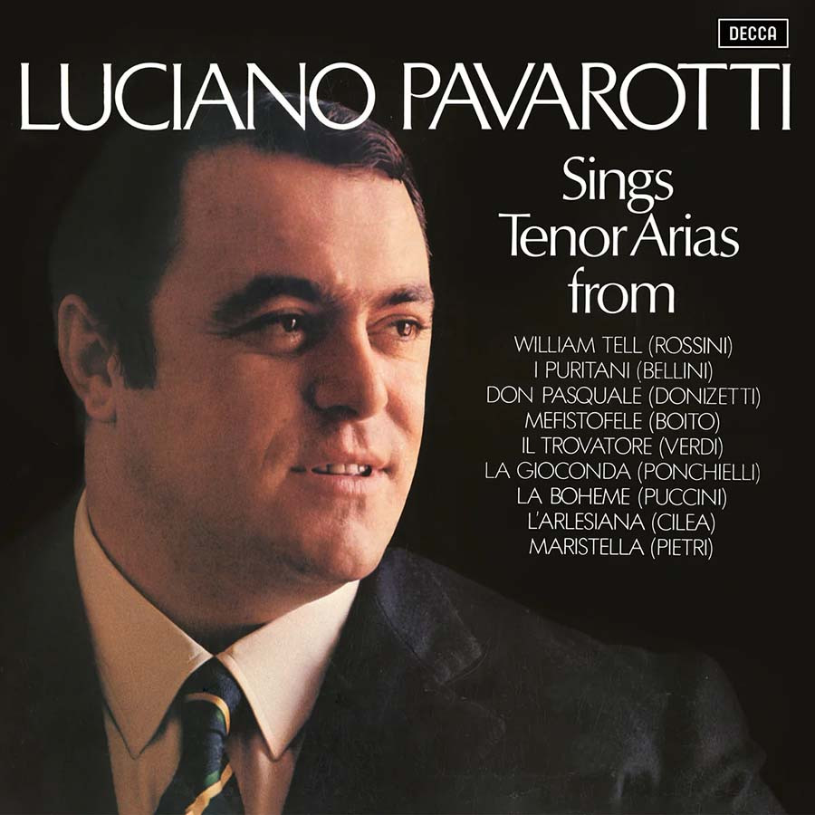 PAVAROTTI LUCIANO - SINGS TENOR ARIAS FROM ITALIAN OPERA LP