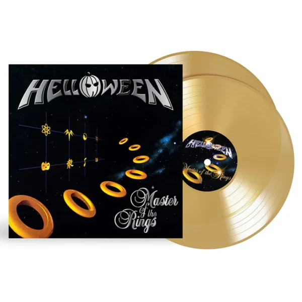 HELLOWEEN – MASTER OF THE RINGS gold vinyl LP2