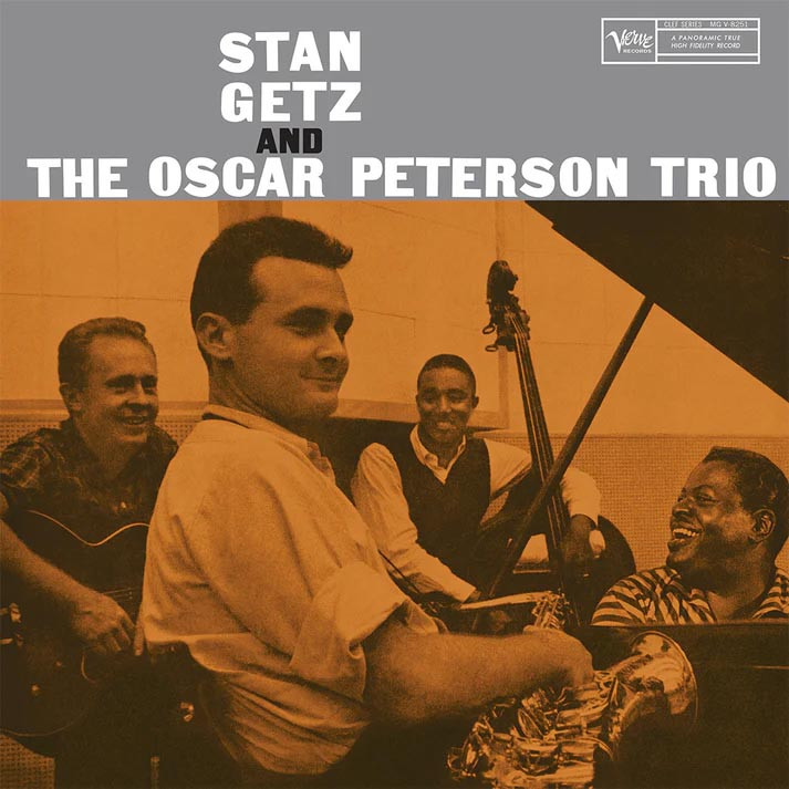 GETZ STAN/OSCAR PETERSON - STAN GETZ & OSCAR PETERSON TRIO LP