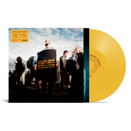 IDEHEN JOSHUA - I KNOW YOU'RE HURTING translucent yellow vinyl LP