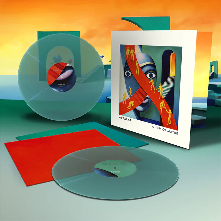 APPARAT - HUM OF MAYBE turquoise vinyl LP2