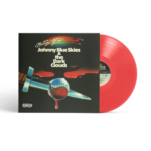 JOHNNY BLUE SKIES & THE DARK CLOUDS – MUTUNY AFTER MIDNIGHT red vinyl LP