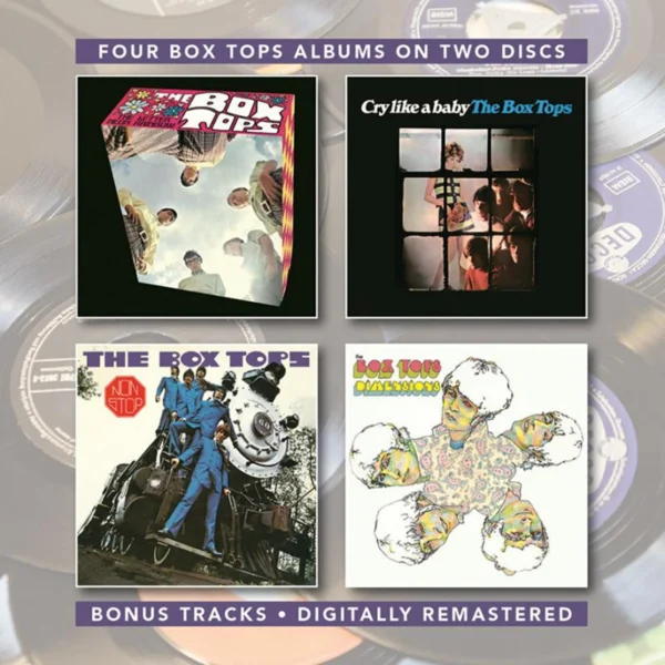 BOX TOPS – LETTER / NEON RAINBOW / CRY LIKE A BABY / NON STOP / DIMENSIONS CD2