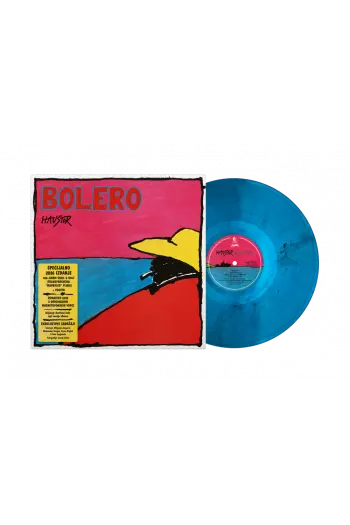 HAUSTOR - BOLERO marbeled blue vinyl LP