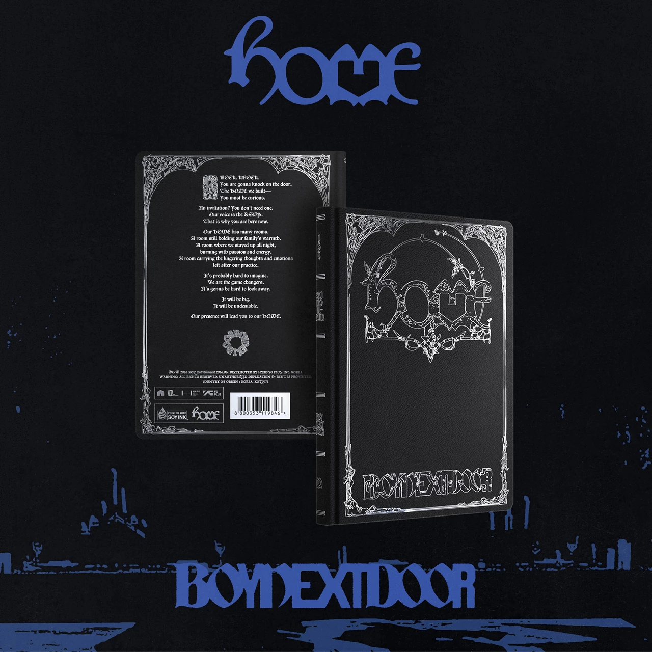 BOYNEXTDOOR - HOME 1st STUDIO ALBUM navigator version CDBOOK