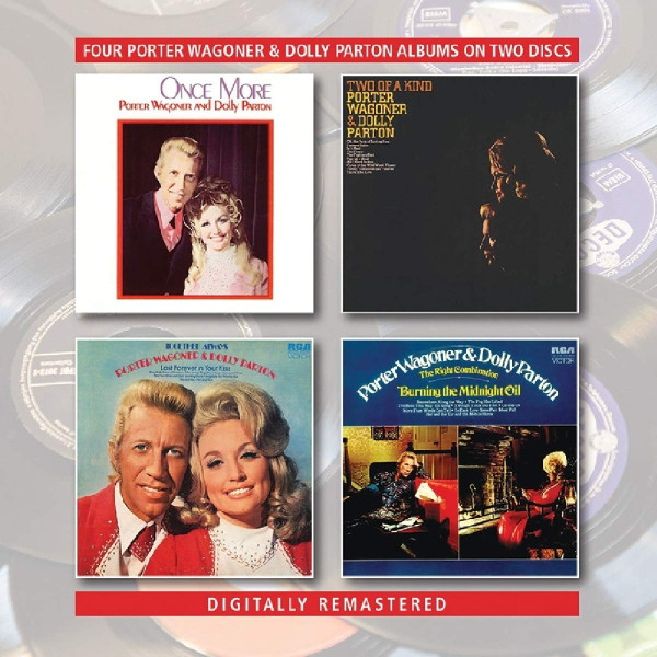 PORTER WAGONER & DOLLY PARTON - ONCE MORE/TWO OF A KIND/RIGHT COMBINATION CD2