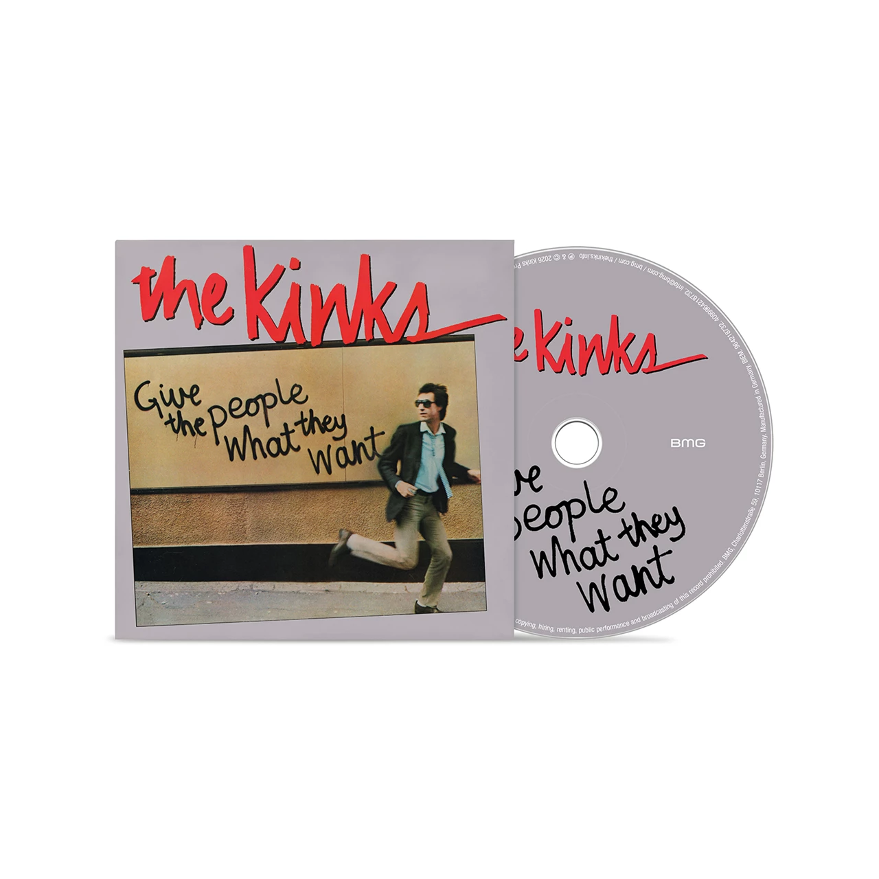 KINKS - GIVE THE PEOPLE WHAT THEY WANT CD