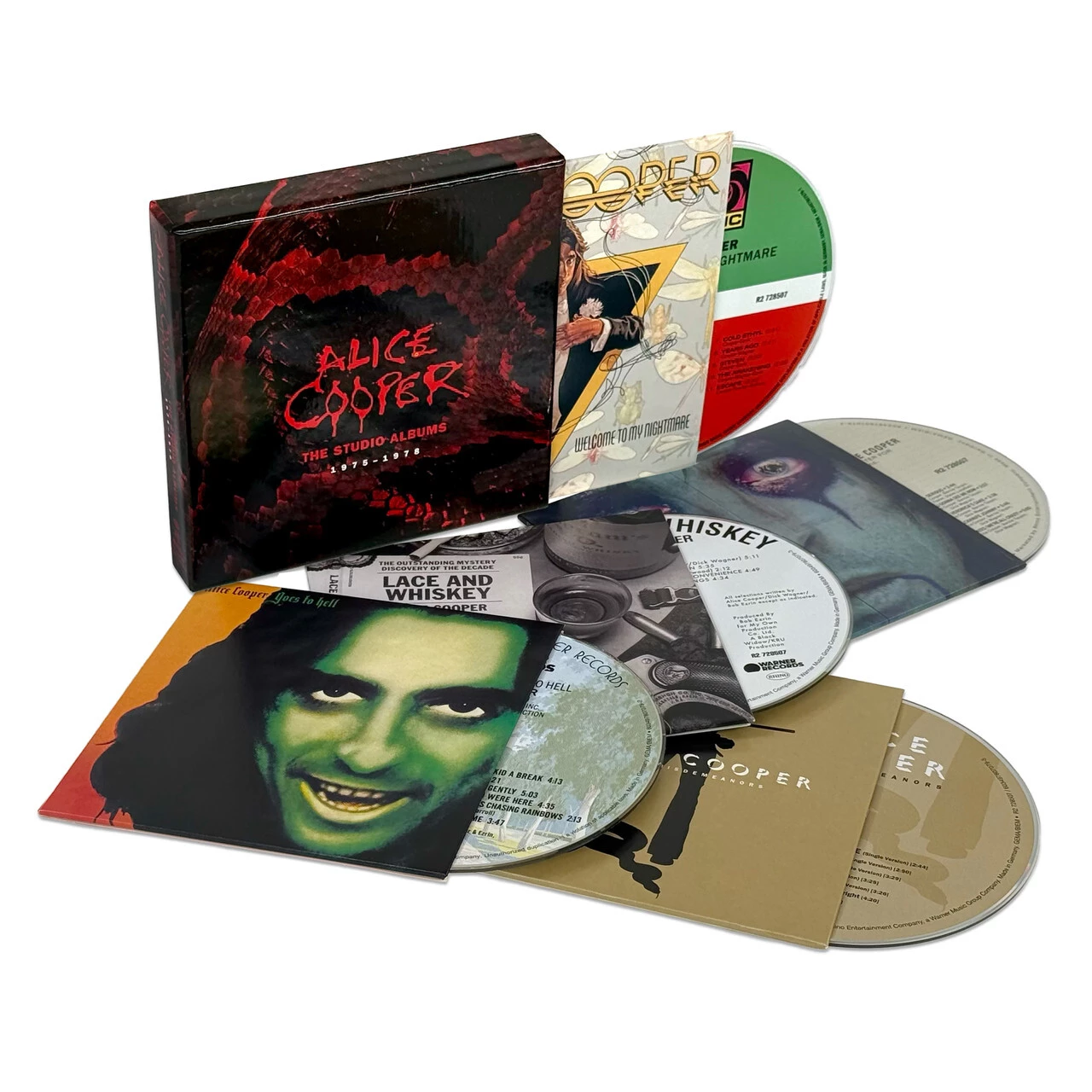 COOPER ALICE - STUDIO ALBUMS 1975. -1978.