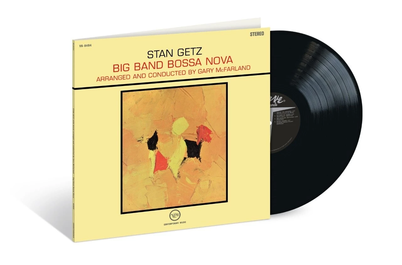 GETZ STAN - BIG BAND BOSSA NOVA acoustic sounds series LP
