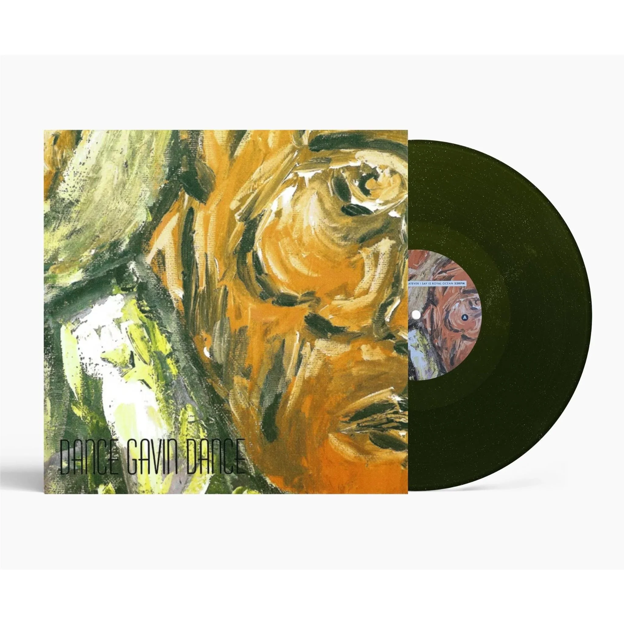 DANCE GAVIN DANCE - WHATEVER I SAY IS ROYAL 20 anniversary forest green vinyl LP