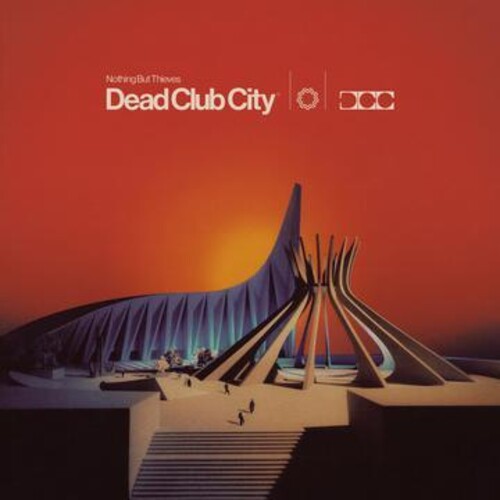 NOTHING BUT THIEVES - DEAD CLUB CITY white blue marble vinyl LP