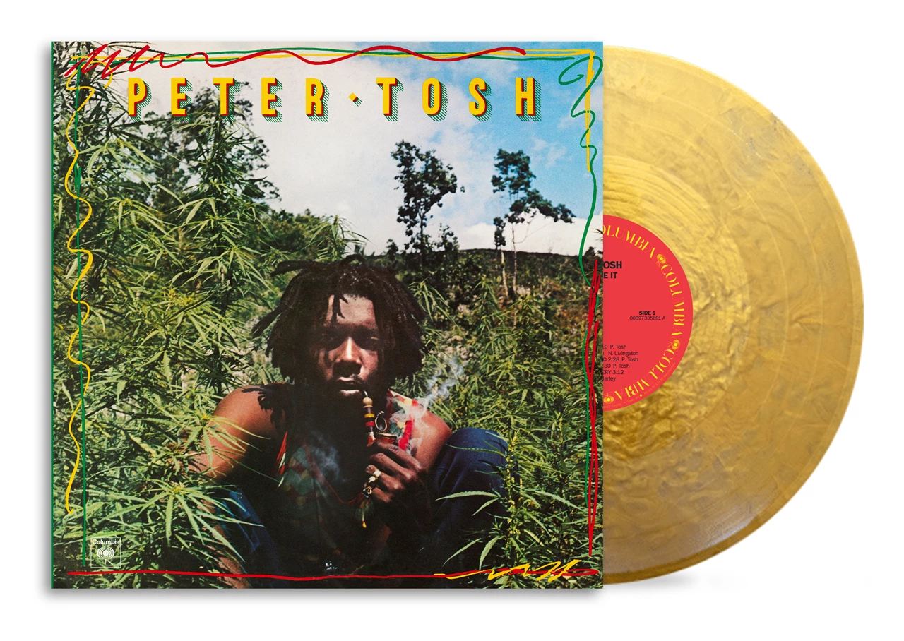 TOSH PETER - LEGALIZE IT 50th anniversary gold vinyl LP