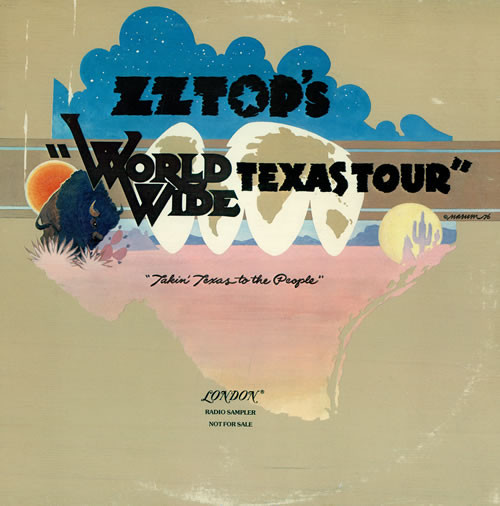 ZZ TOP - WORLD WIDE TEXAS TOUR LP