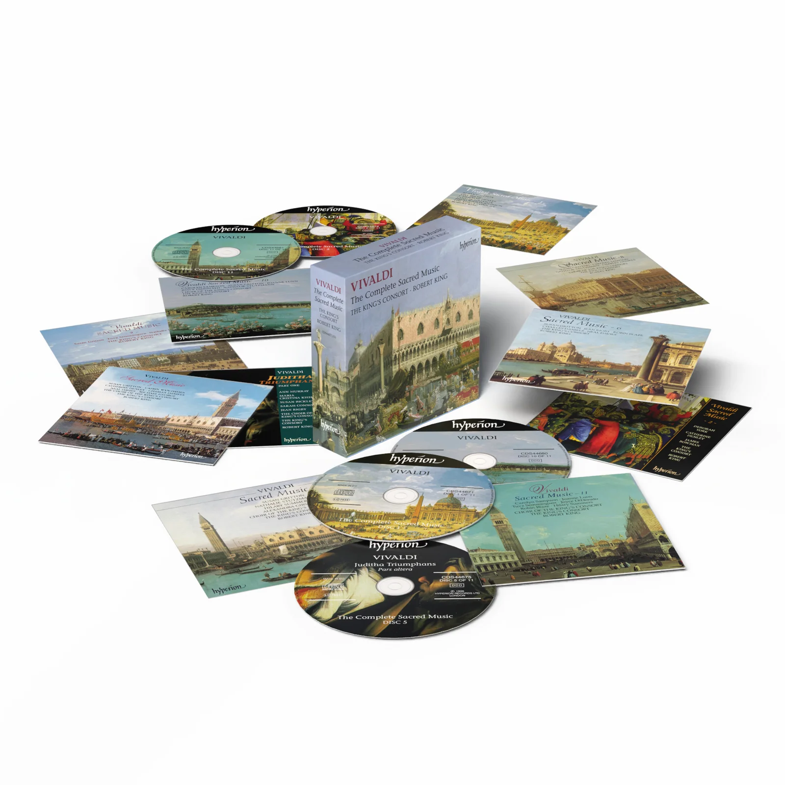 VIVALDI/KING - COMPLETE SACRED MUSIC CD11