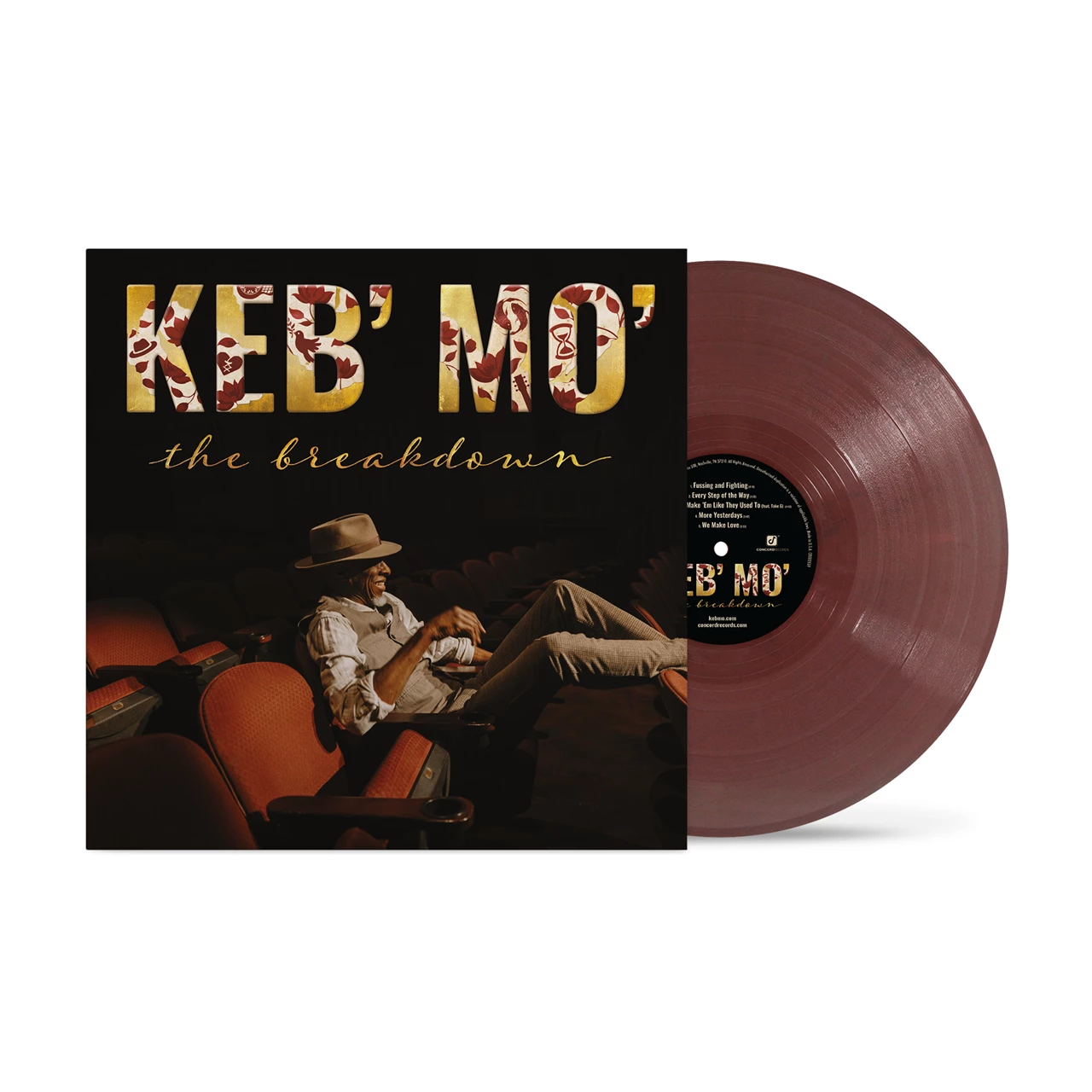 KEB'MO - BREAKDOWN red vinyl LP