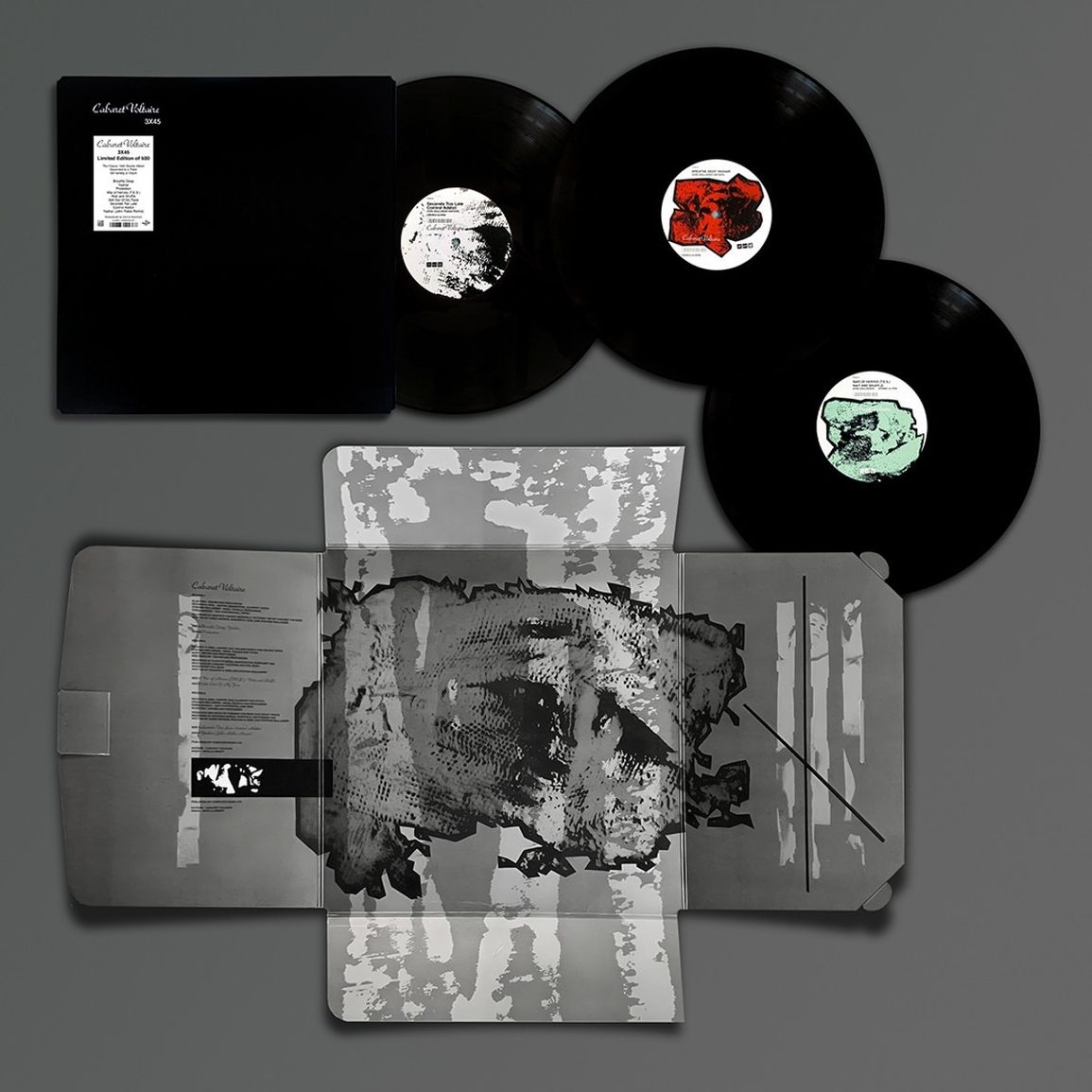CABARET VOLTAIRE - 3 X 45 ltd vinyl LP2