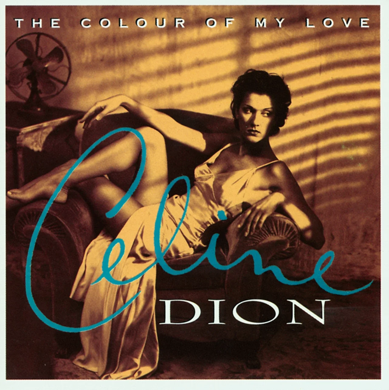 DION CELINE - COLOUR OF MY LOVE pearly white vinyl LP