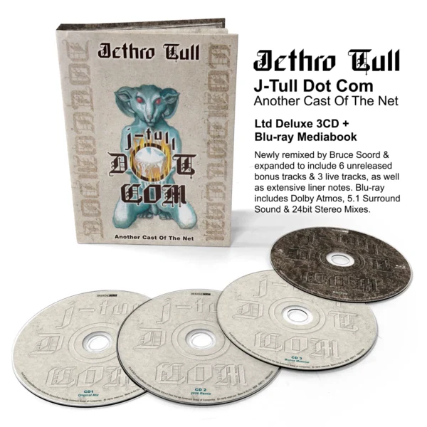 JETHRO TULL – J-TULL DOT COM + ANOTHER CAST OF THE NET CD3B