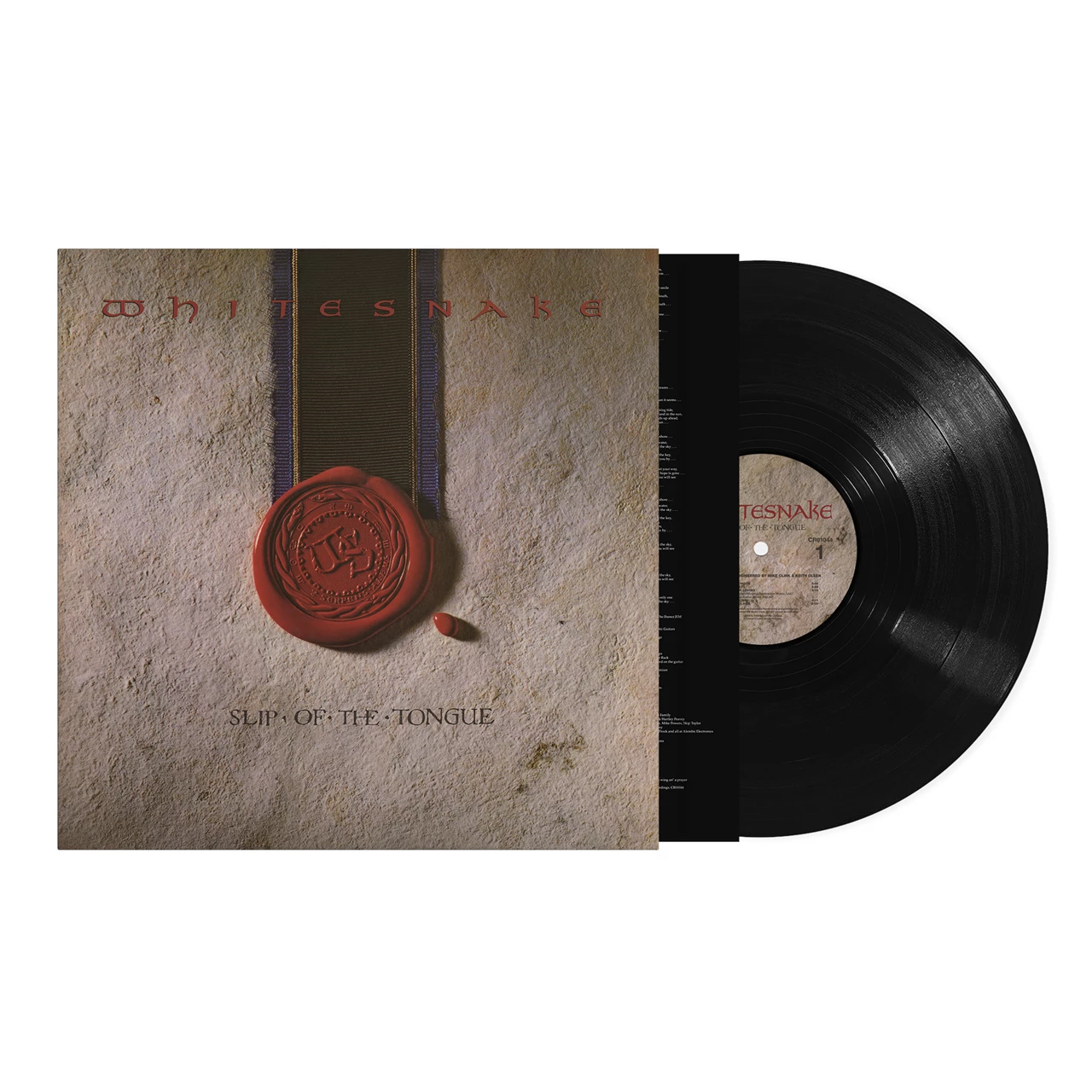 WHITESNAKE - SLIP OF THE TONGUE LP