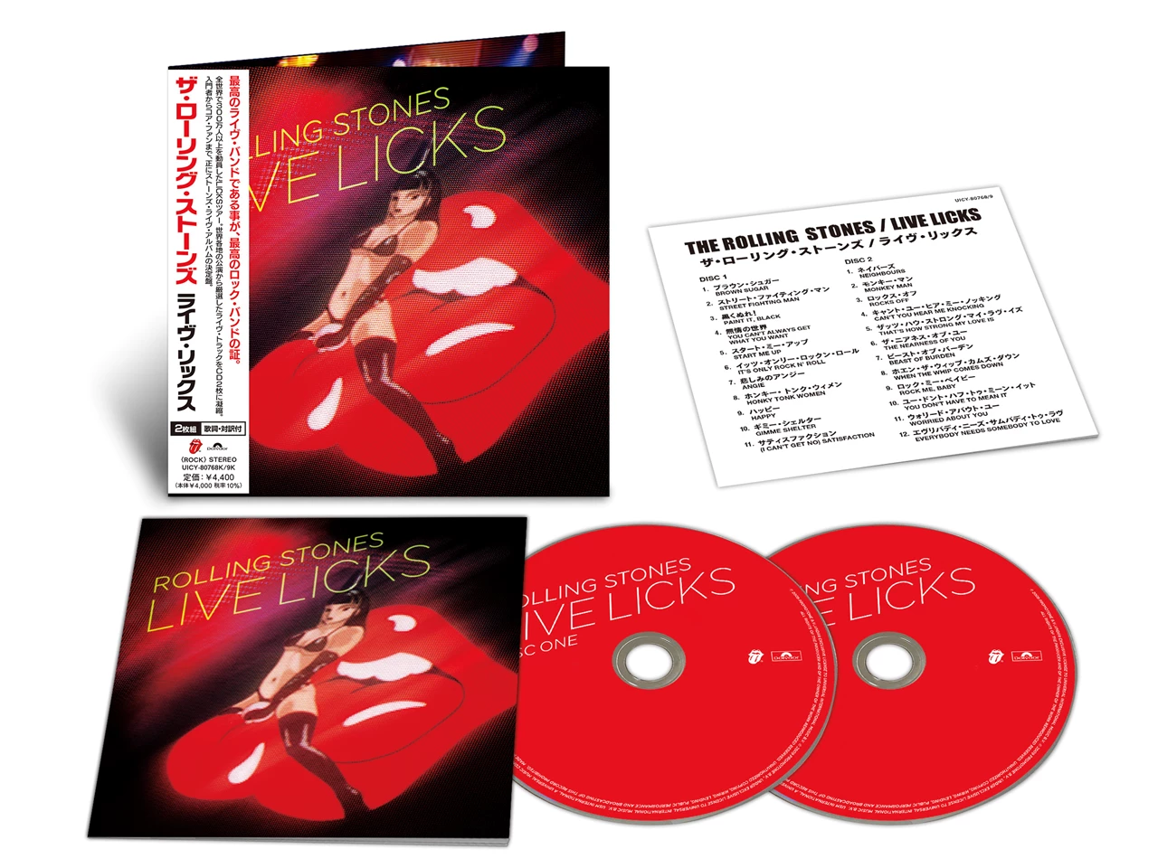 ROLLING STONES - LIVE LICKS SHM CD2