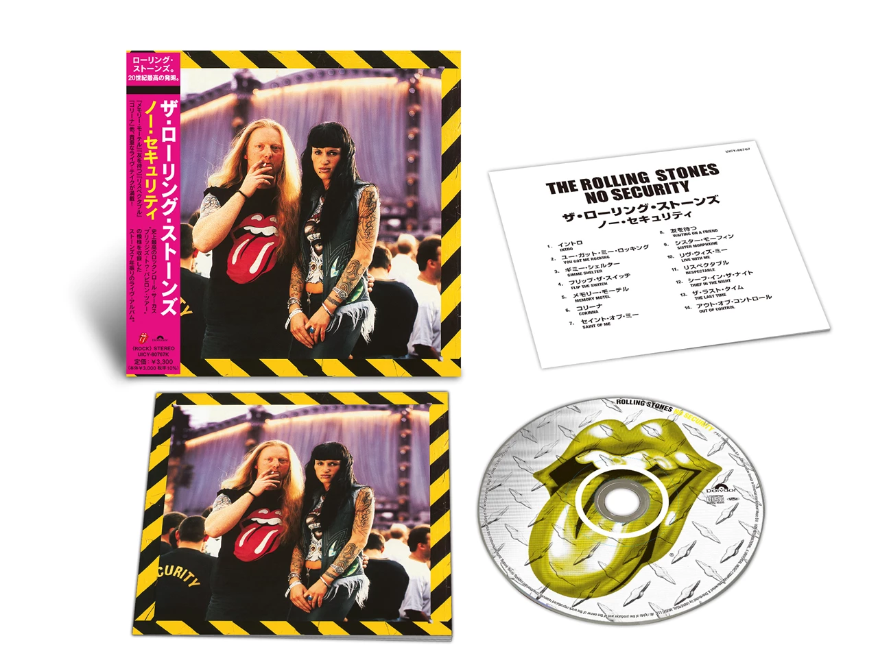 ROLLING STONES - NO SECURITY SHM CD