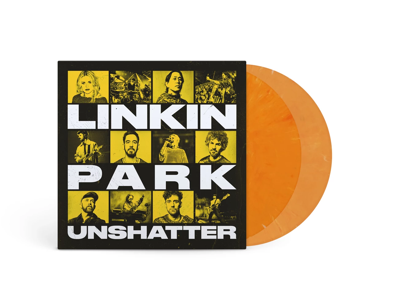 LINKIN PARK - UNSHATTER FILM SOUNDTRACK (LIVE IN SAO PAOLO) citrus vinyl LP2