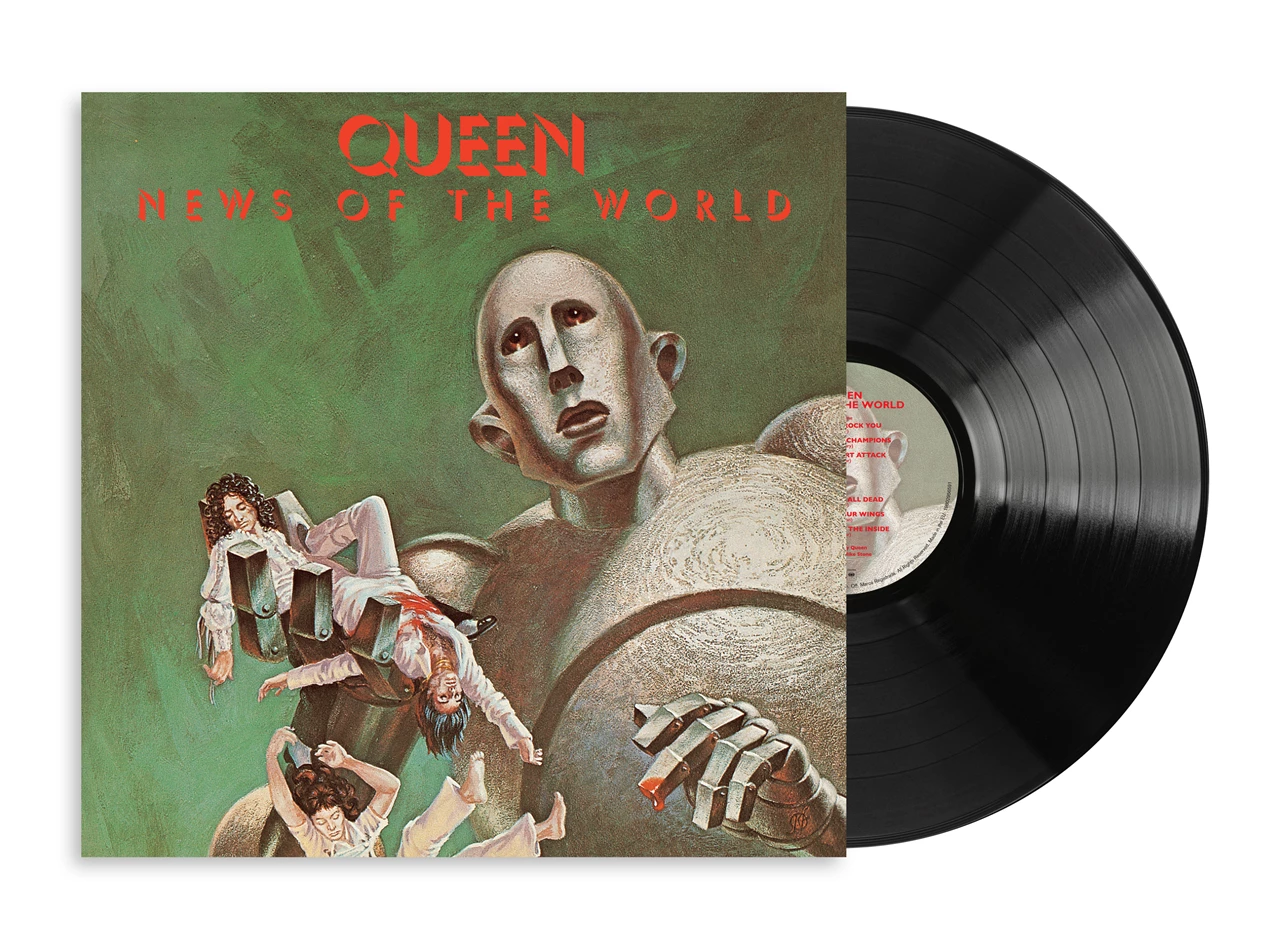 QUEEN - NEWS OF THE WORLD LP