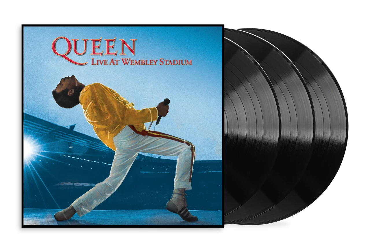 QUEEN - LIVE AT WEMBLEY STADIUM 1986 LP3
