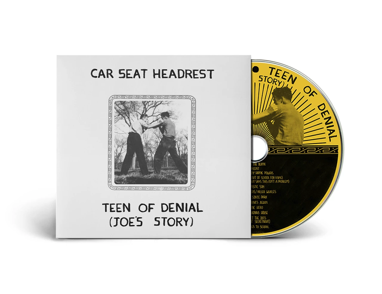 CAR SEAT HEADREST - TEEN OF DENIAL CD