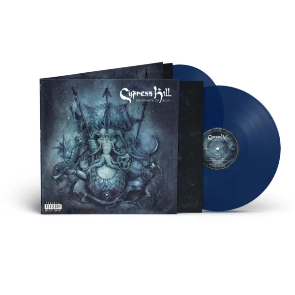 CYPRESS HILL – ELEPHANTS ON ACID blue vinyl LP2