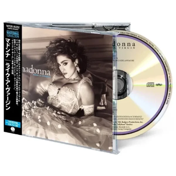 MADONNA – LIKE A VIRGIN 2026 japanese edition CD