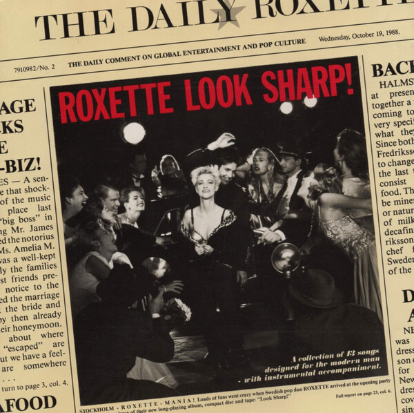 ROXETTE – LOOK SHARP 40th anniversary LP