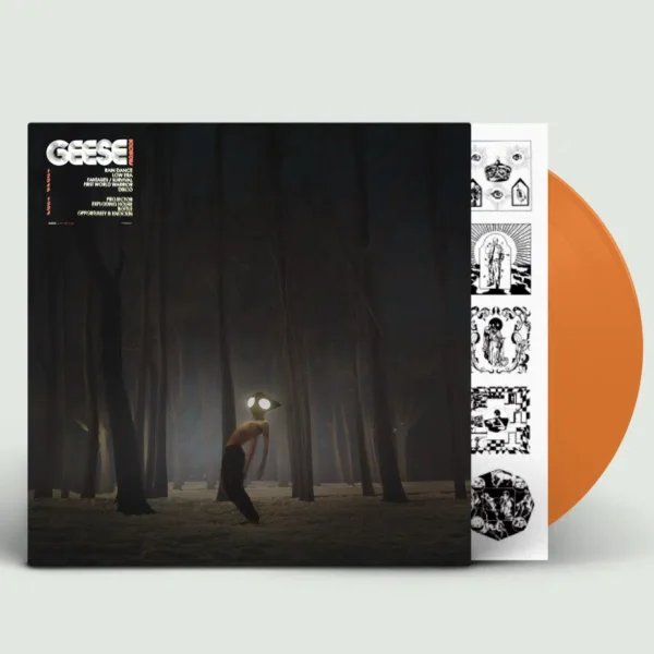 GEESE – PROJECTOR orange vinyl LP